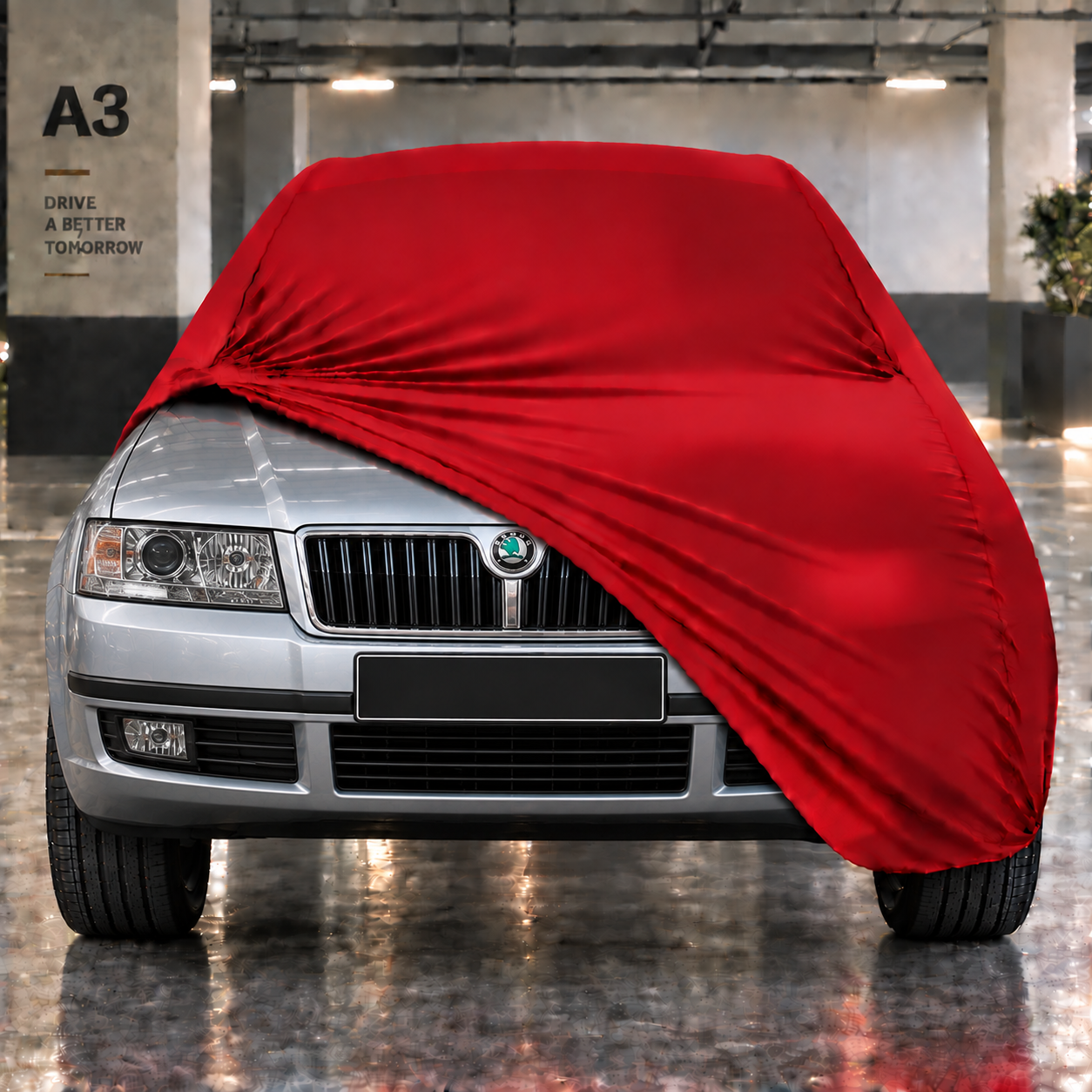 Skoda Superb 2002-2008 Araba Brandası Yazlık Kumaş Oto Branda – Araca Özel Uyum