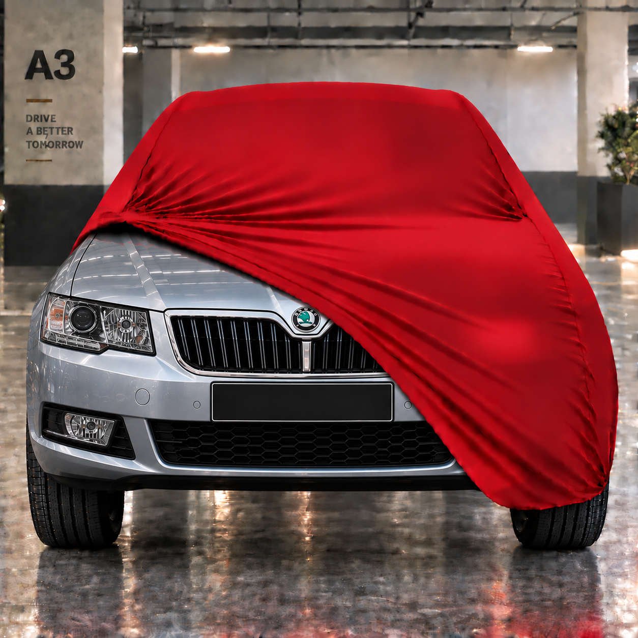 Skoda Superb 2008-2015 Araba Brandası Yazlık Kumaş Oto Branda – Araca Özel Uyum