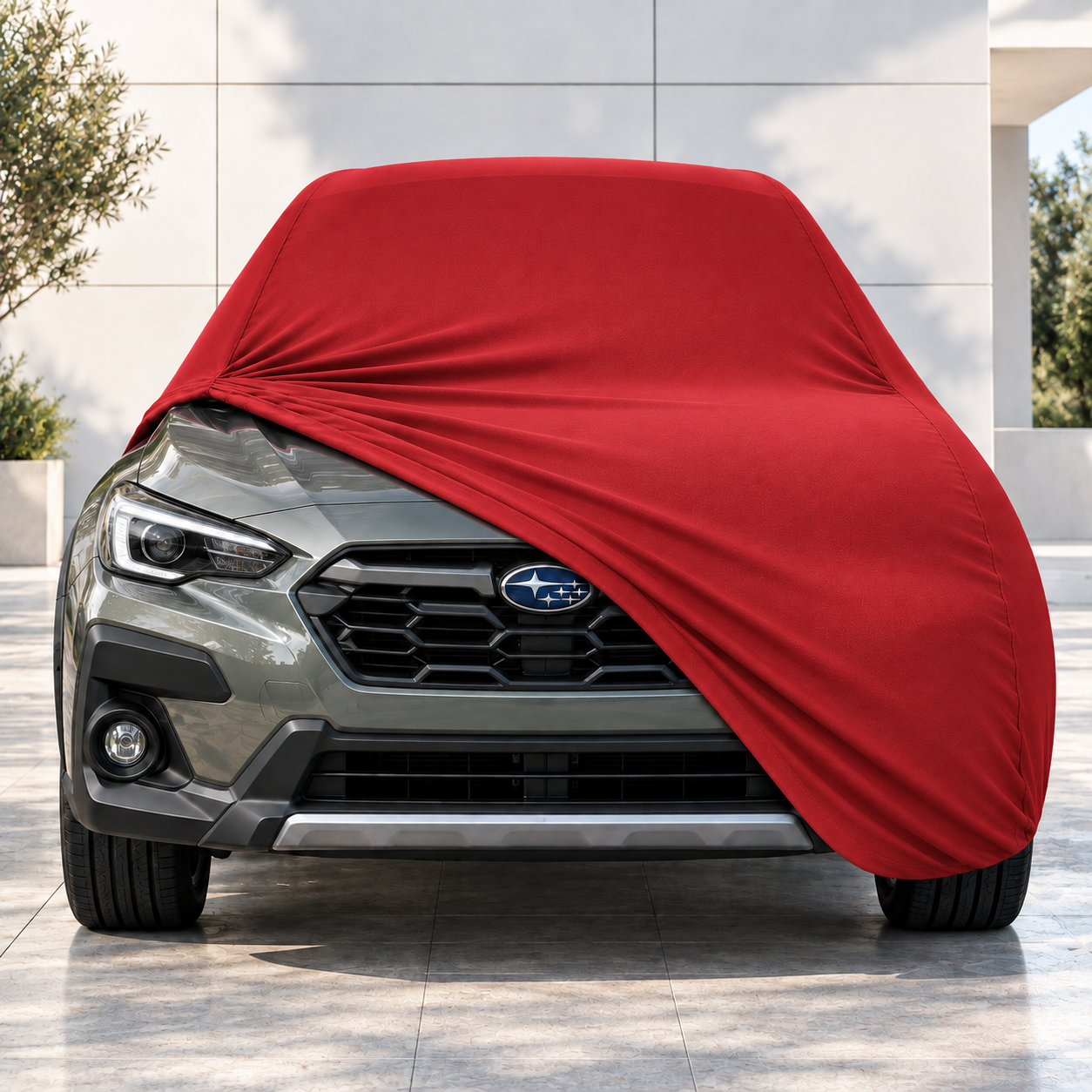 Subaru Crosstrek e-BOXER 2023-Günümüz Araba Brandası Yazlık Kumaş Oto Branda – Araca Özel Uyum