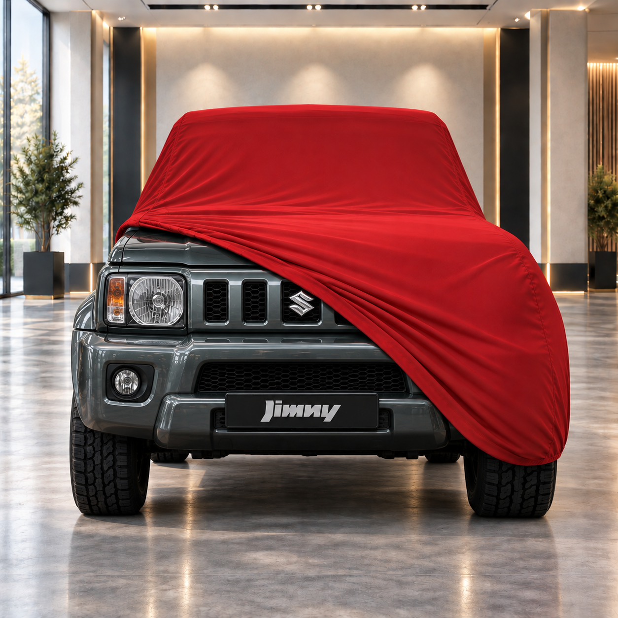 Suzuki Jimny (3 Kapılı) 1998-2018 Araba Brandası Yazlık Kumaş Oto Branda – Araca Özel Uyum