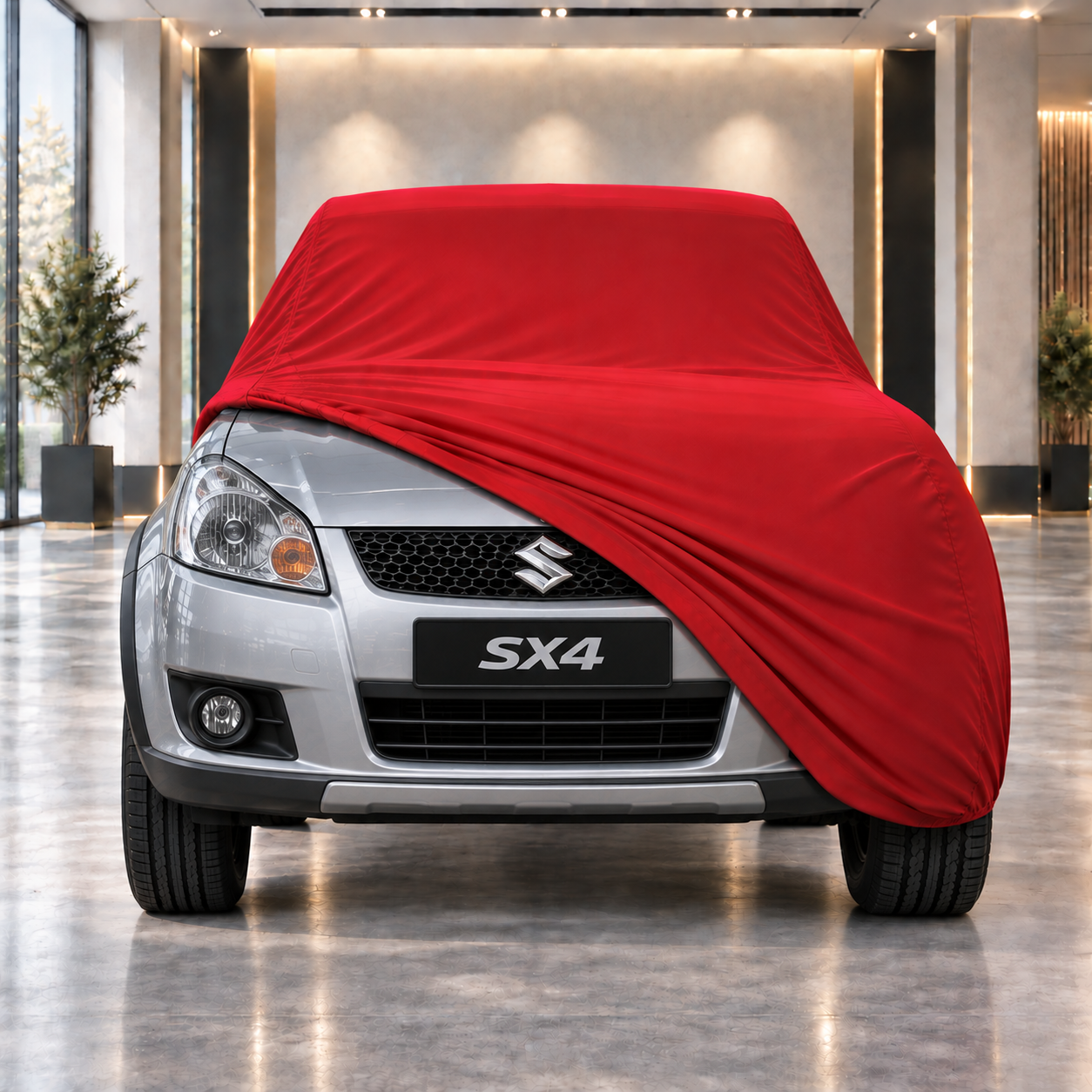 Suzuki SX4 2008-2014 Araba Brandası Yazlık Kumaş Oto Branda – Araca Özel Uyum