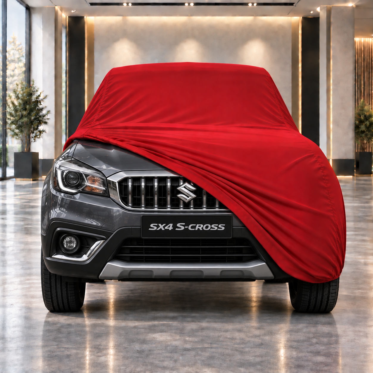 Suzuki SX4 S-Cross 2014-2021 Araba Brandası Yazlık Kumaş Oto Branda – Araca Özel Uyum