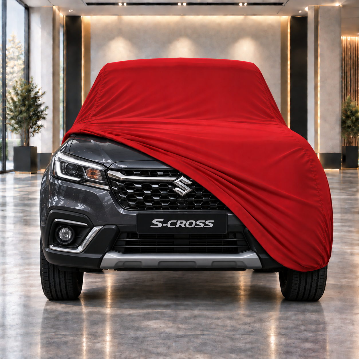 Suzuki S-Cross 2022-Günümüz Araba Brandası Yazlık Kumaş Oto Branda – Araca Özel Uyum