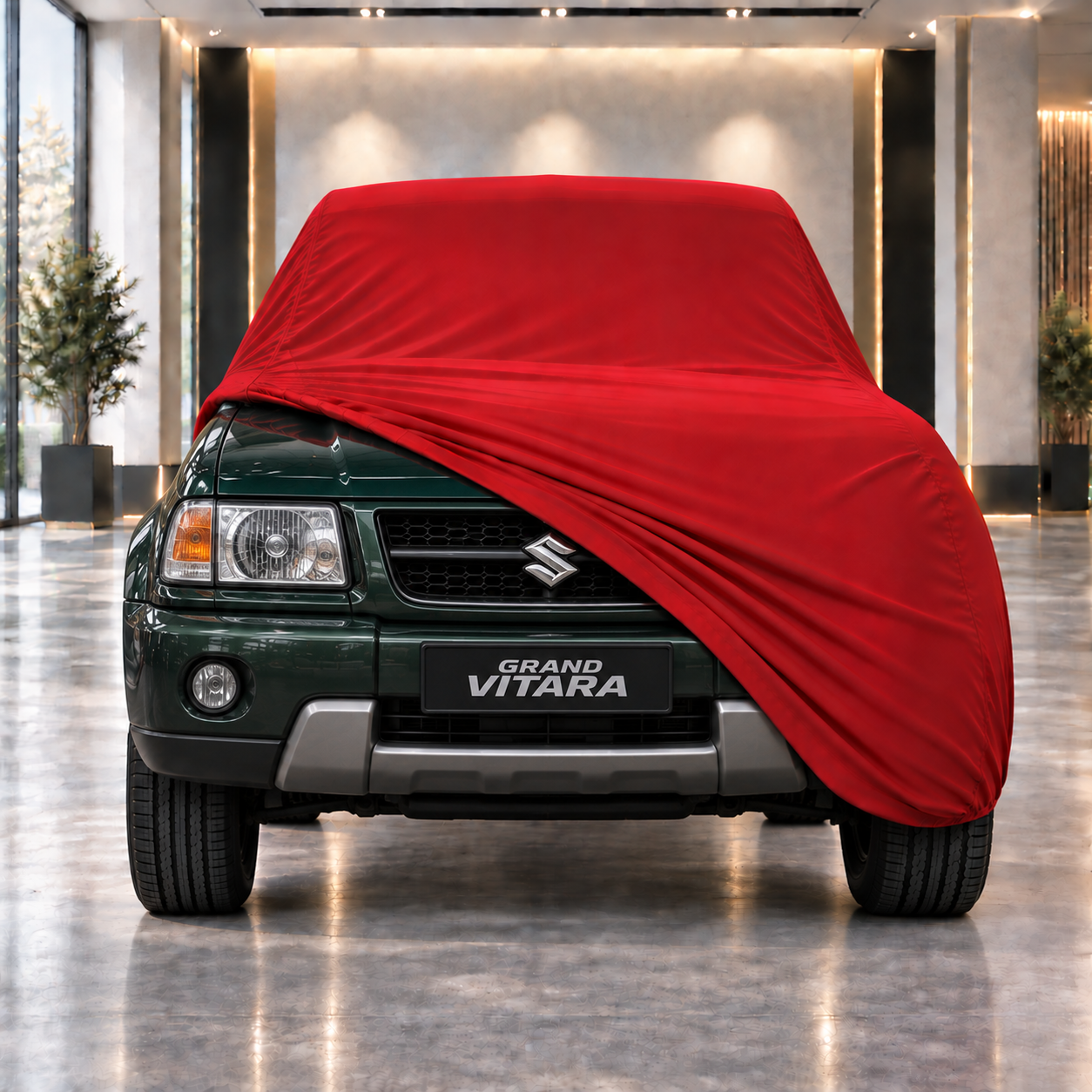 Suzuki Grand Vitara (5 Kapılı) 1998-2005 Araba Brandası Yazlık Kumaş Oto Branda – Araca Özel Uyum