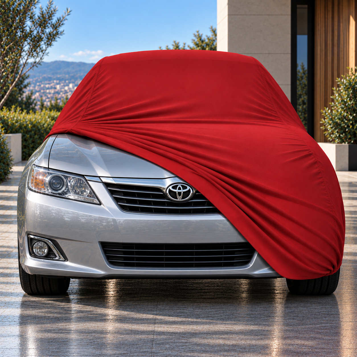 Toyota Camry 2011-2018 Araba Brandası Yazlık Kumaş Oto Branda – Araca Özel Uyum