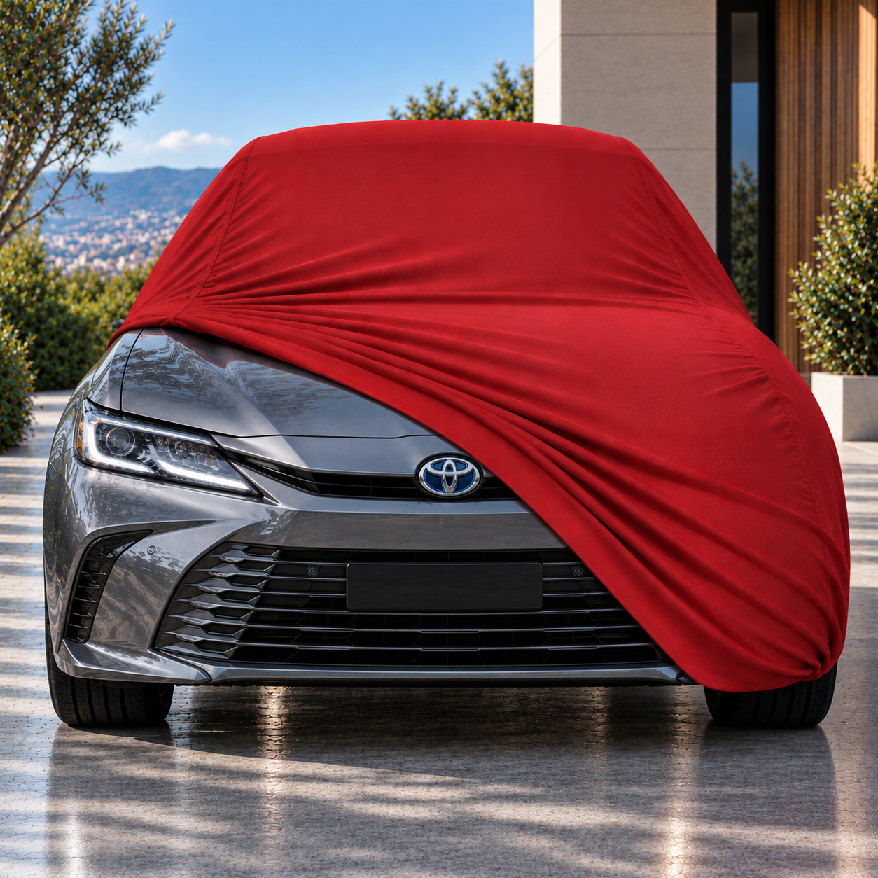 Toyota Camry Hybrid 2025-Günümüz Araba Brandası Yazlık Kumaş Oto Branda – Araca Özel Uyum
