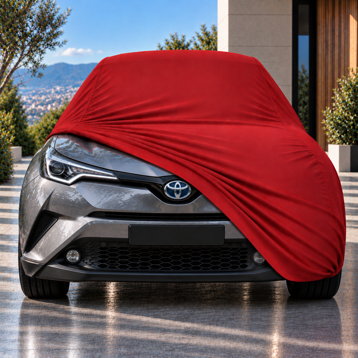 Toyota C-HR Araba Brandası Yazlık Kumaş Oto Branda – Araca Özel Uyum