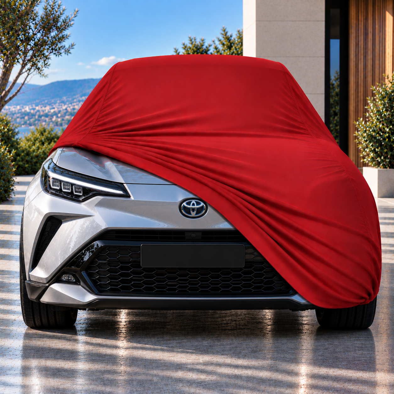 Toyota C-HR 2024-Günümüz Araba Brandası Yazlık Kumaş Oto Branda – Araca Özel Uyum