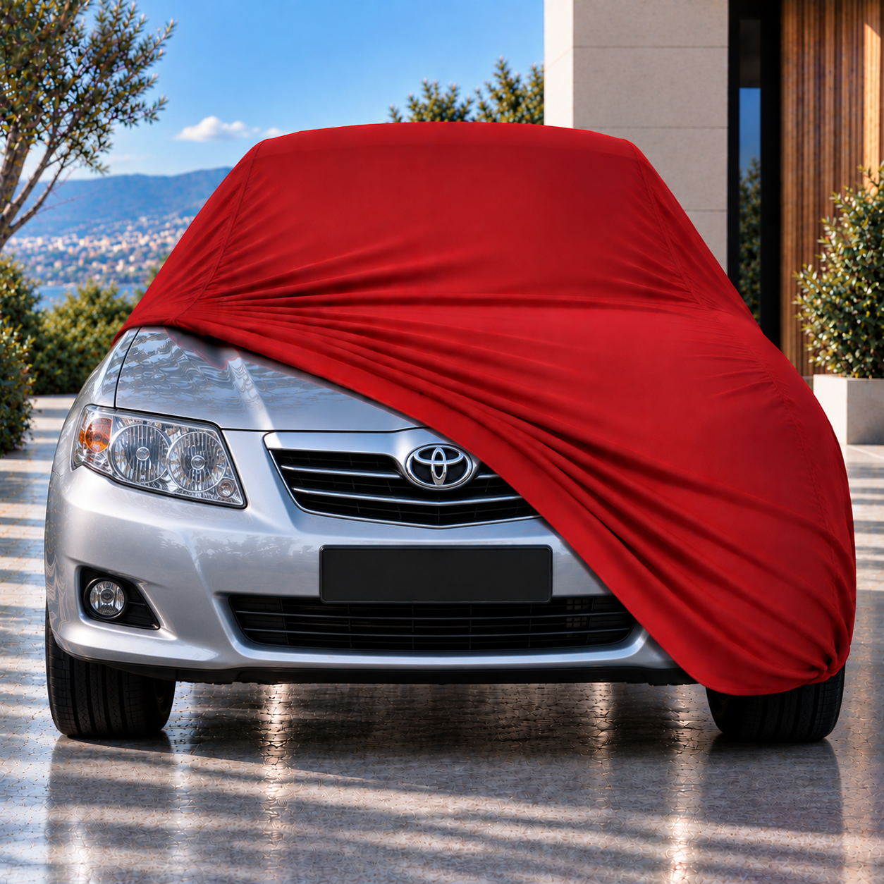 Toyota Corolla Sedan 2007-2013 Araba Brandası Yazlık Kumaş Oto Branda – Araca Özel Uyum