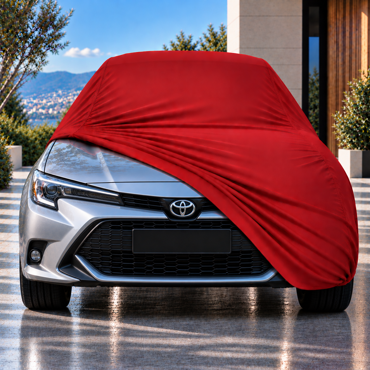 Toyota Corolla Sedan 2019-2026 Araba Brandası Yazlık Kumaş Oto Branda – Araca Özel Uyum
