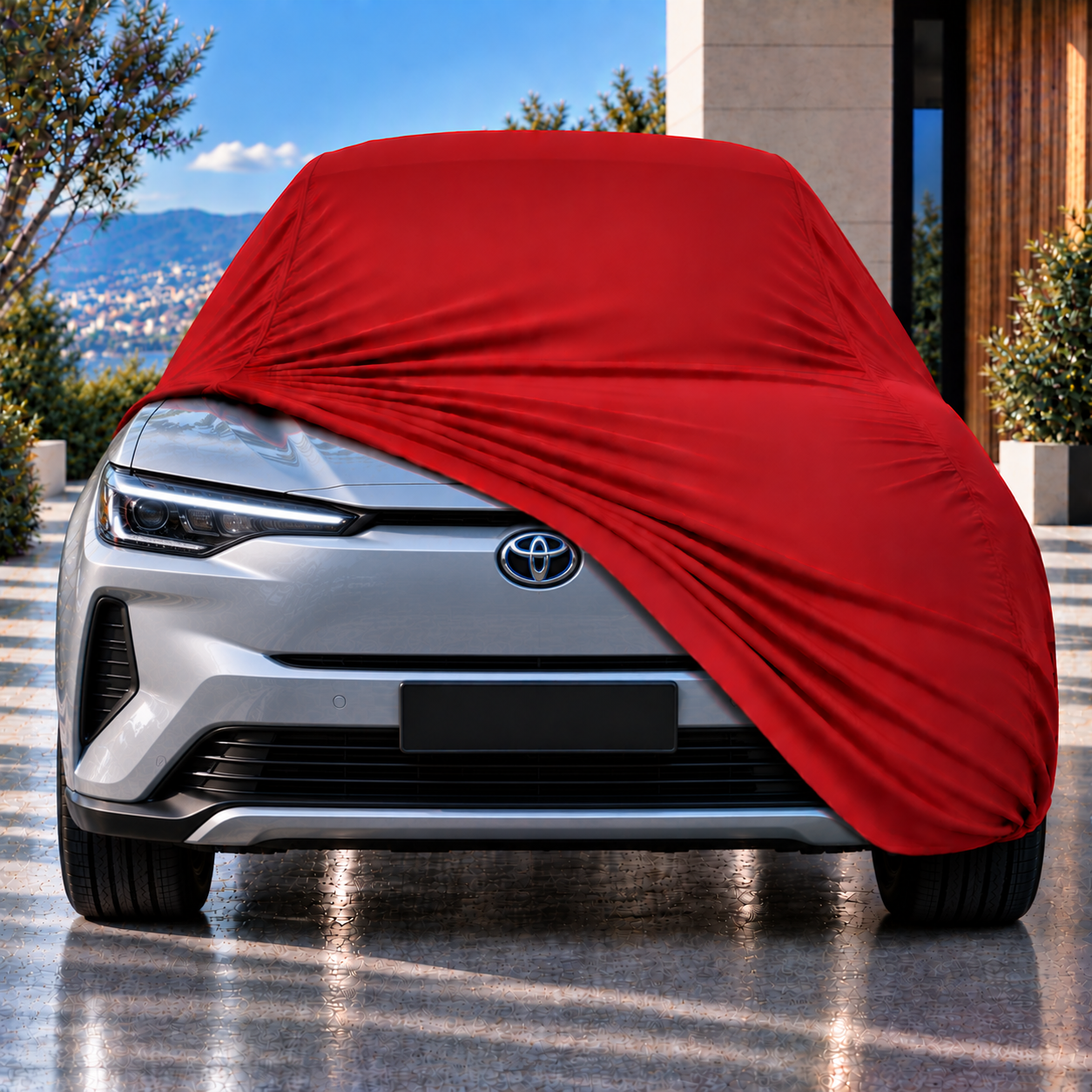 Toyota Highlander EV 2026-Günümüz Araba Brandası Yazlık Kumaş Oto Branda – Araca Özel Uyum