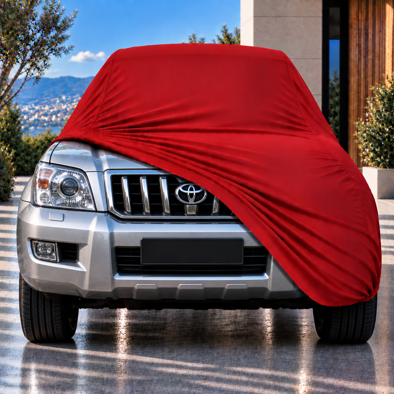 Toyota Land Cruiser Prado 120 2003-2009 Araba Brandası Yazlık Kumaş Oto Branda – Araca Özel Uyum