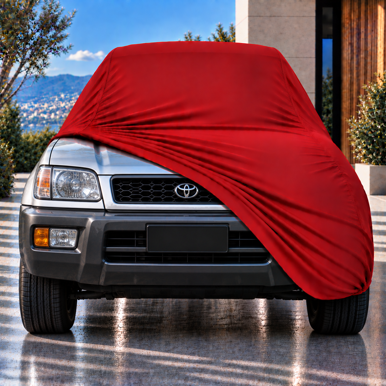 Toyota RAV4 1996-2000 Araba Brandası Yazlık Kumaş Oto Branda – Araca Özel Uyum