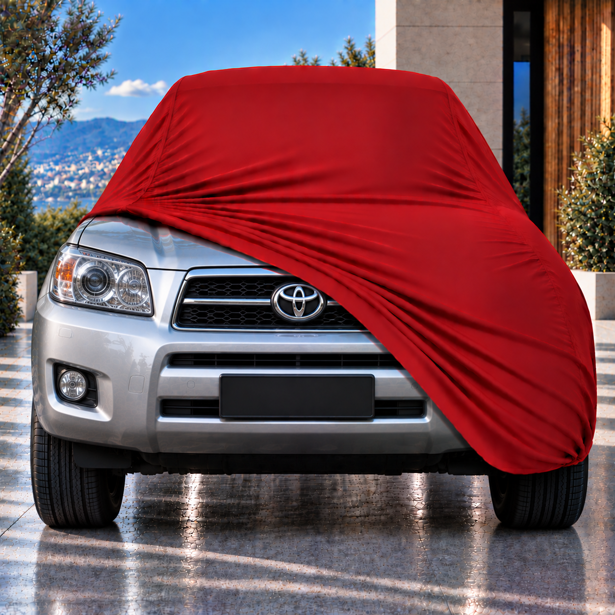 Toyota RAV4 2006-2013 Araba Brandası Yazlık Kumaş Oto Branda – Araca Özel Uyum