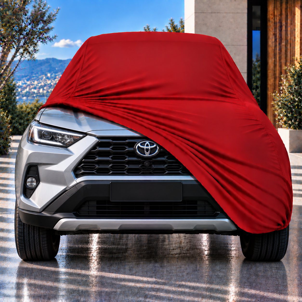 Toyota RAV4 Hybrid 2026-Günümüz Araba Brandası Yazlık Kumaş Oto Branda – Araca Özel Uyum