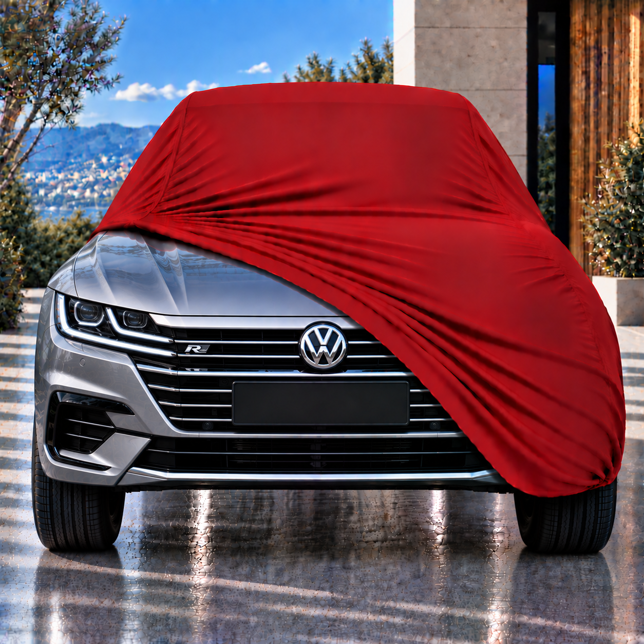 Volkswagen Arteon 2020-2024 Araba Brandası Yazlık Kumaş Oto Branda – Araca Özel Uyum
