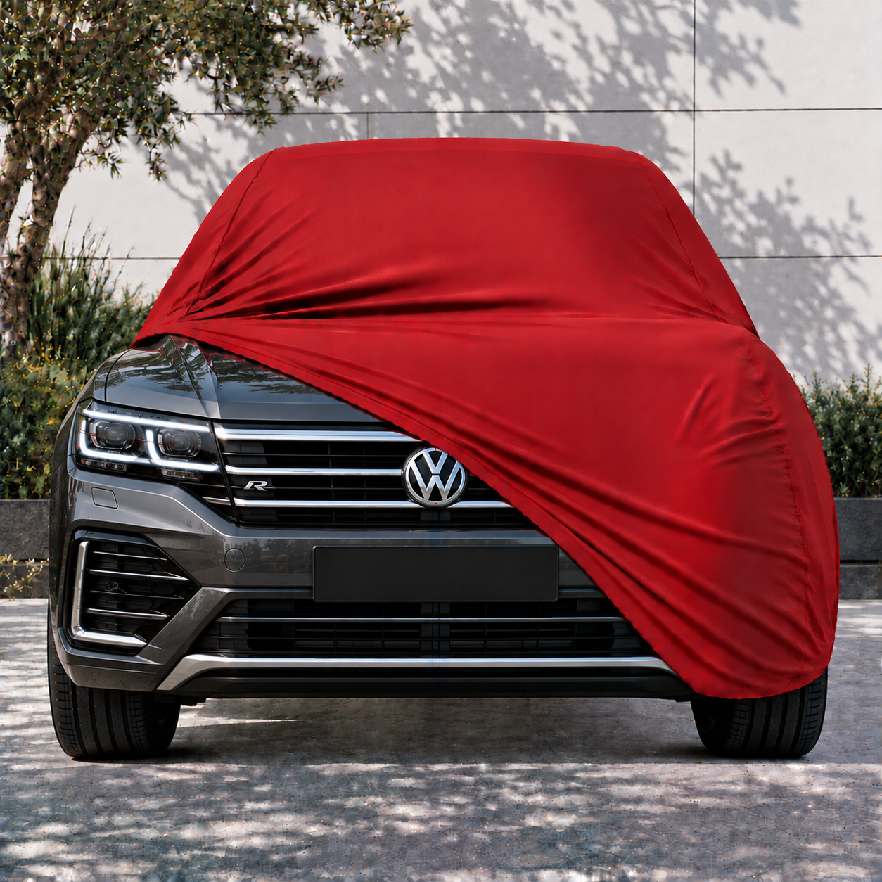 Volkswagen Touareg 2024-Günümüz Araba Brandası Yazlık Kumaş Oto Branda – Araca Özel Uyum