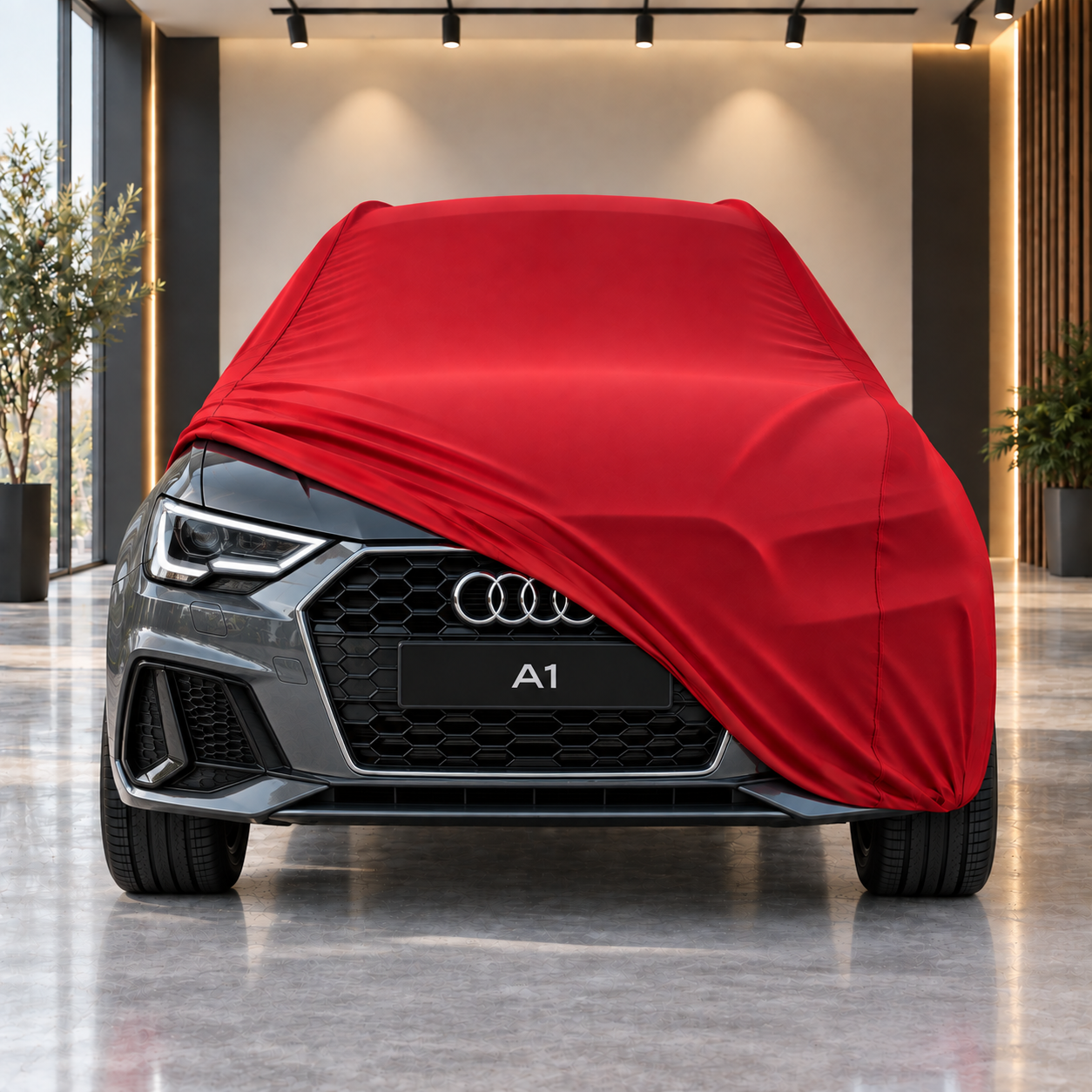 Audi A1 2018-2026 Araba Brandası Yazlık Kumaş Oto Branda – Araca Özel Uyum
