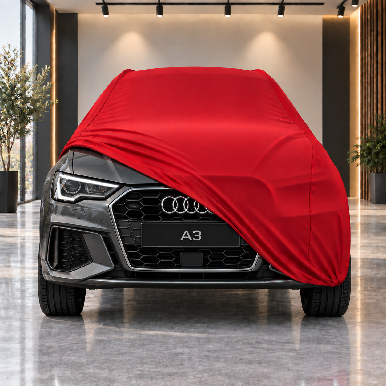 Audi A3 2020-Günümüz Araba Brandası Yazlık Kumaş Oto Branda – Araca Özel Uyum