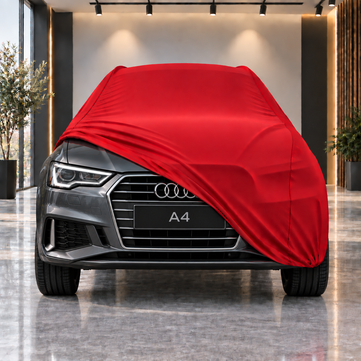 Audi A4 2015-2025 Araba Brandası Yazlık Kumaş Oto Branda – Araca Özel Uyum