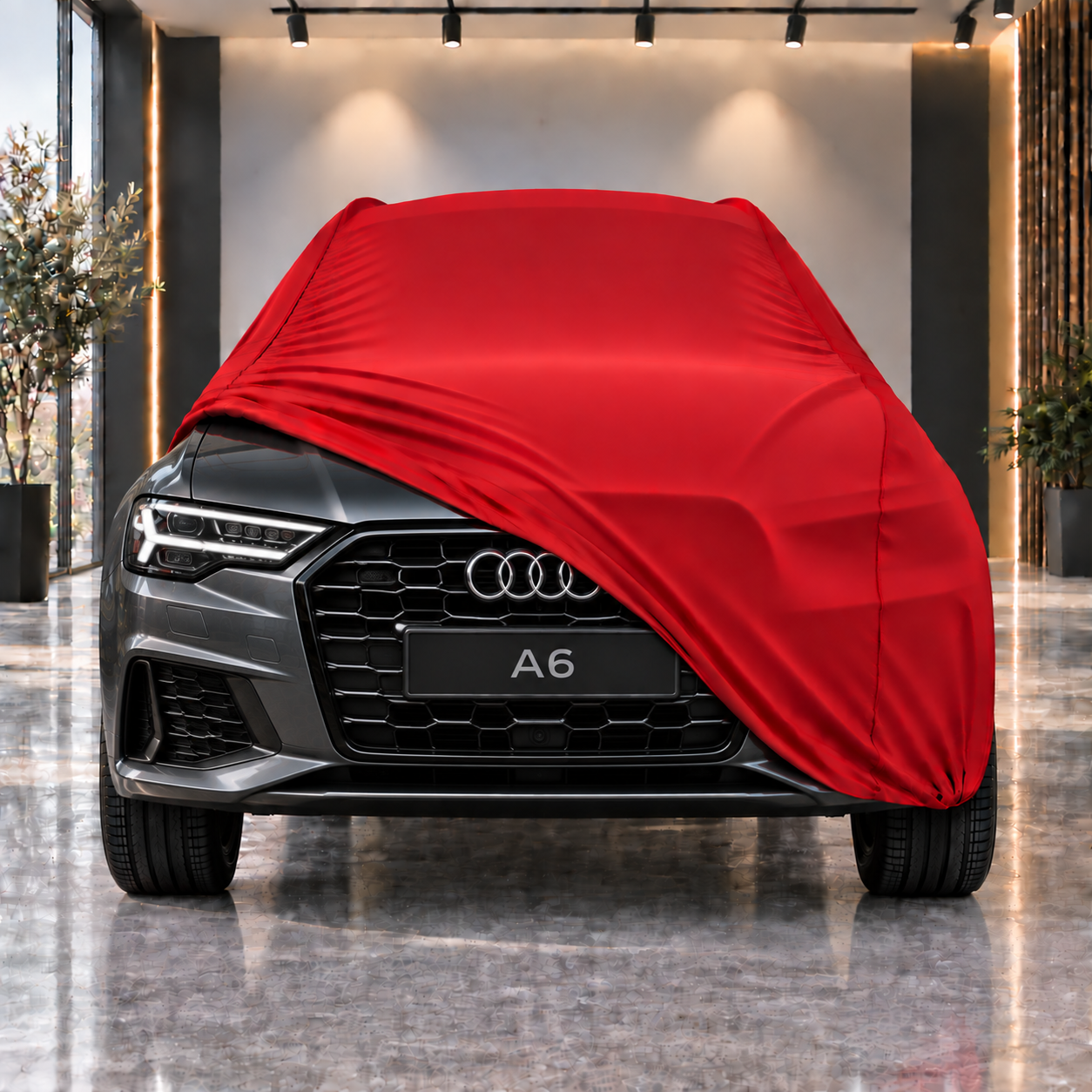 Audi A6 2025-Günümüz Araba Brandası Yazlık Kumaş Oto Branda – Araca Özel Uyum