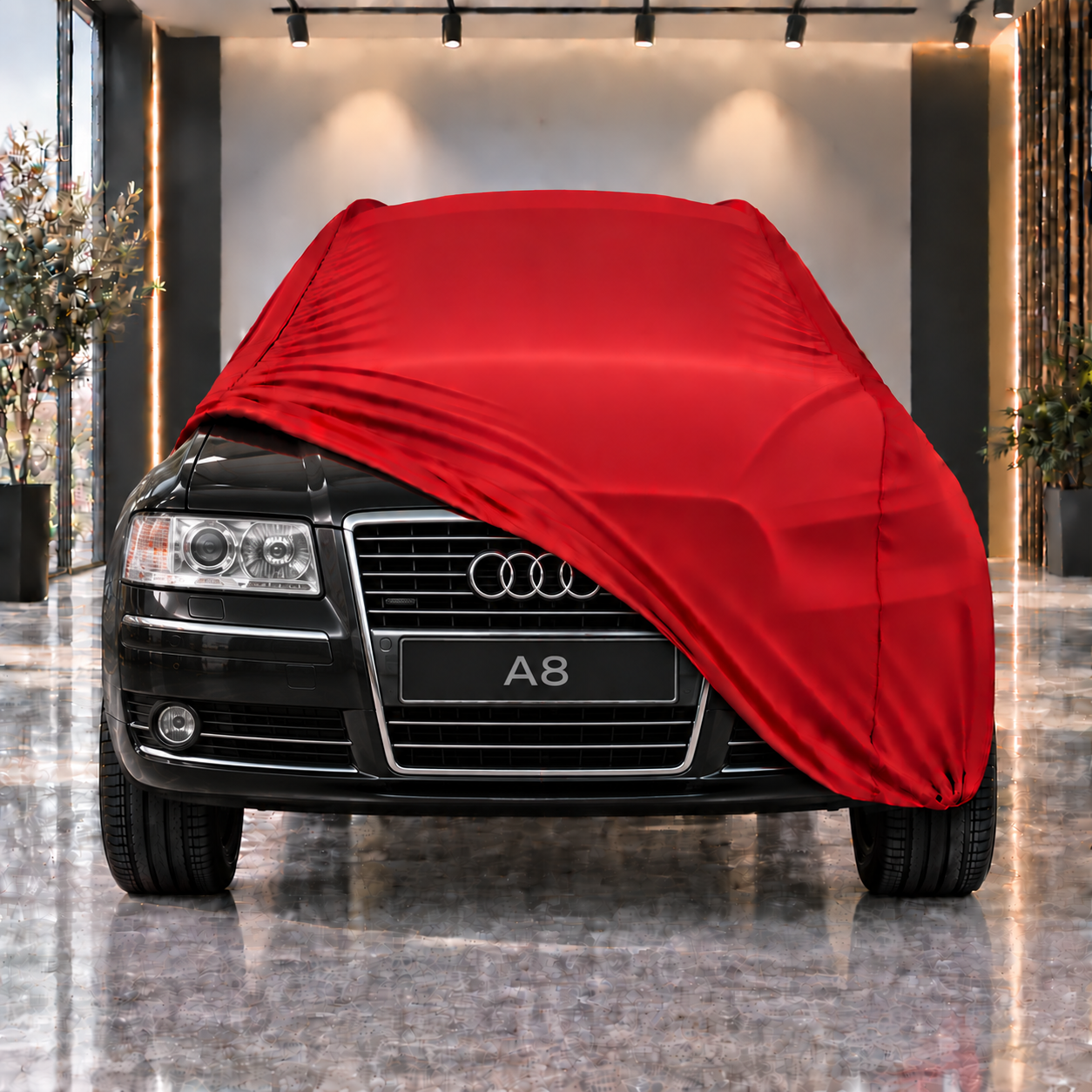 Audi A8 Long 2002-2010 Araba Brandası Yazlık Kumaş Oto Branda – Araca Özel Uyum