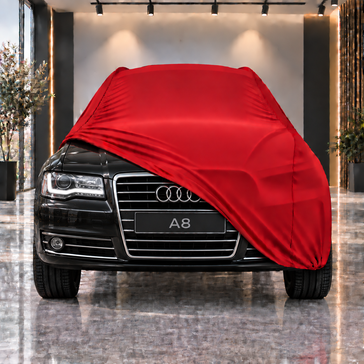 Audi A8 Long 2010-2017 Araba Brandası Yazlık Kumaş Oto Branda – Araca Özel Uyum