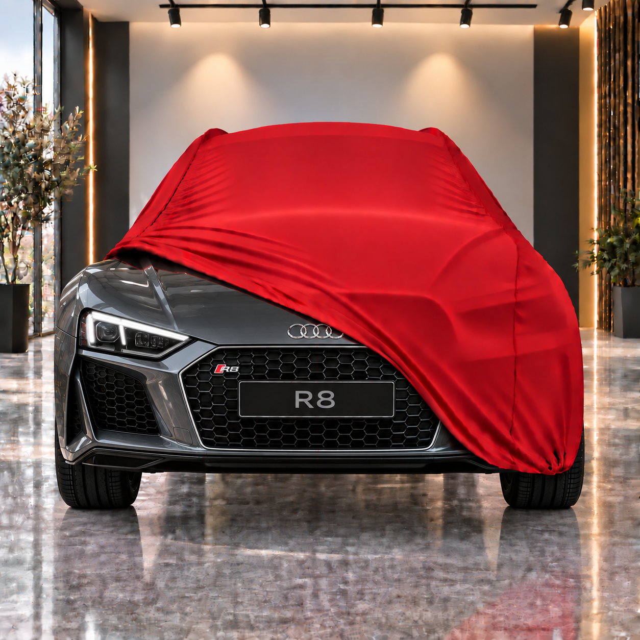 Audi R8 Coupe 2015-2024 Araba Brandası Yazlık Kumaş Oto Branda – Araca Özel Uyum