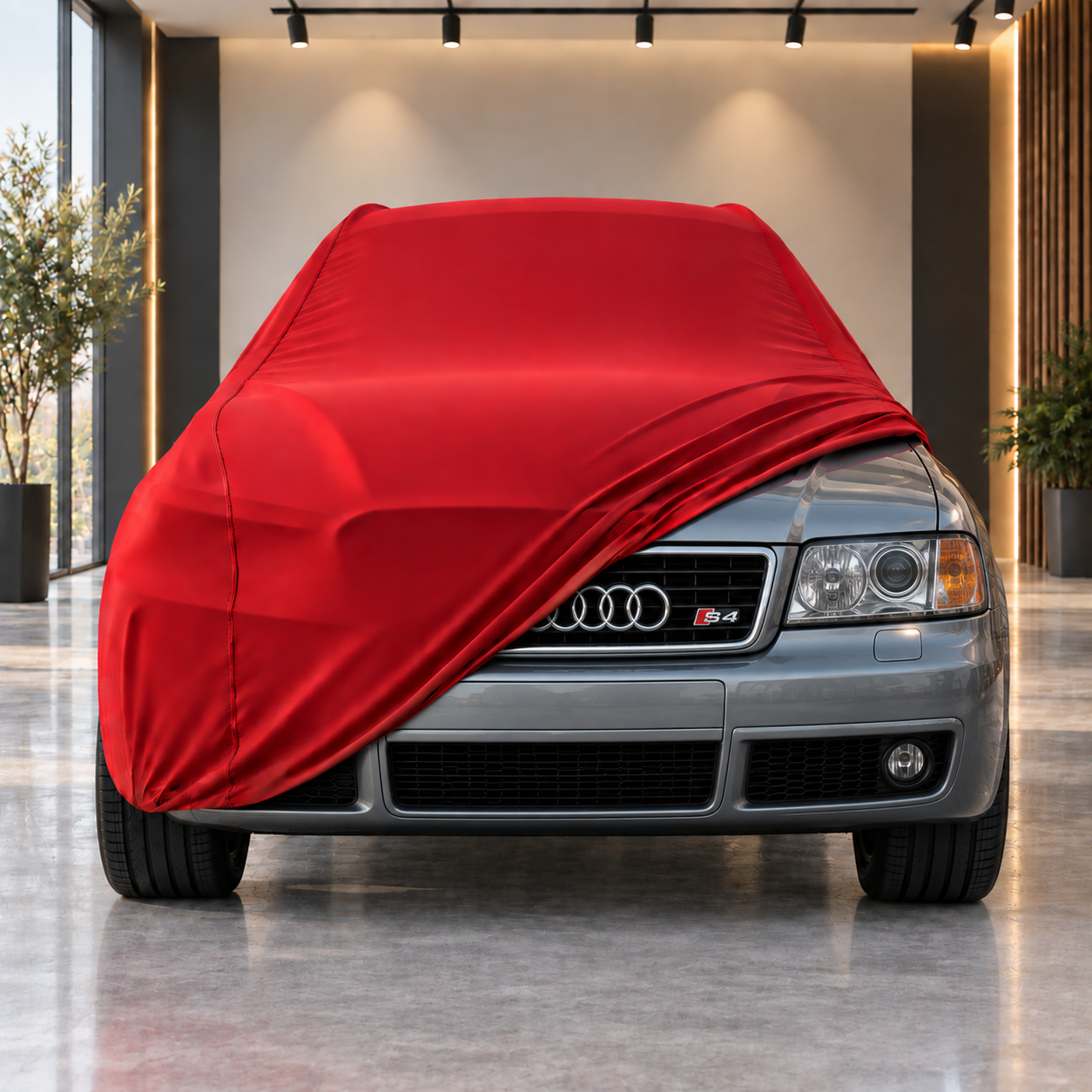 Audi S4 1997-2002 Araba Brandası Yazlık Kumaş Oto Branda – Araca Özel Uyum