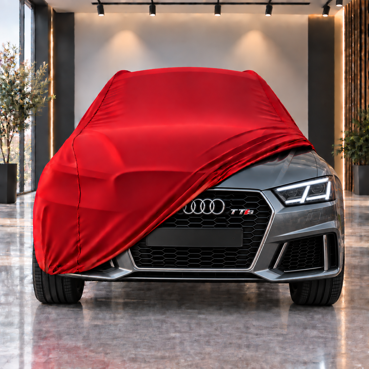 Audi TTS 2014-2023 Araba Brandası Yazlık Kumaş Oto Branda – Araca Özel Uyum