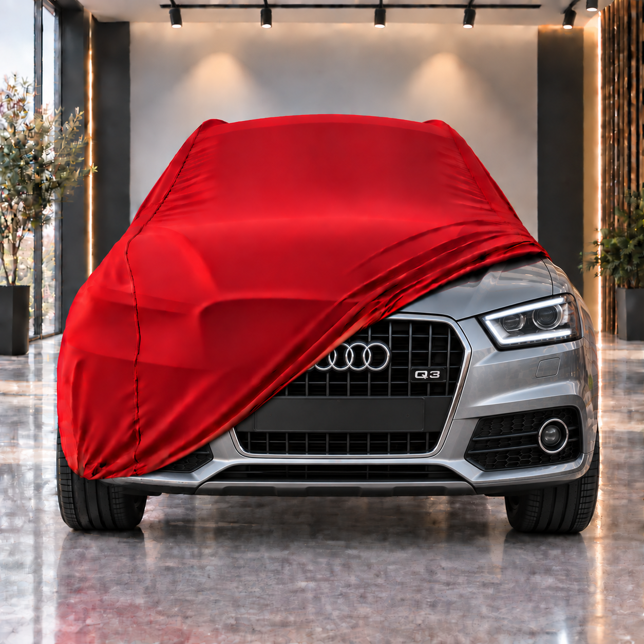 Audi Q3 2012-2018 Araba Brandası Yazlık Kumaş Oto Branda – Araca Özel Uyum
