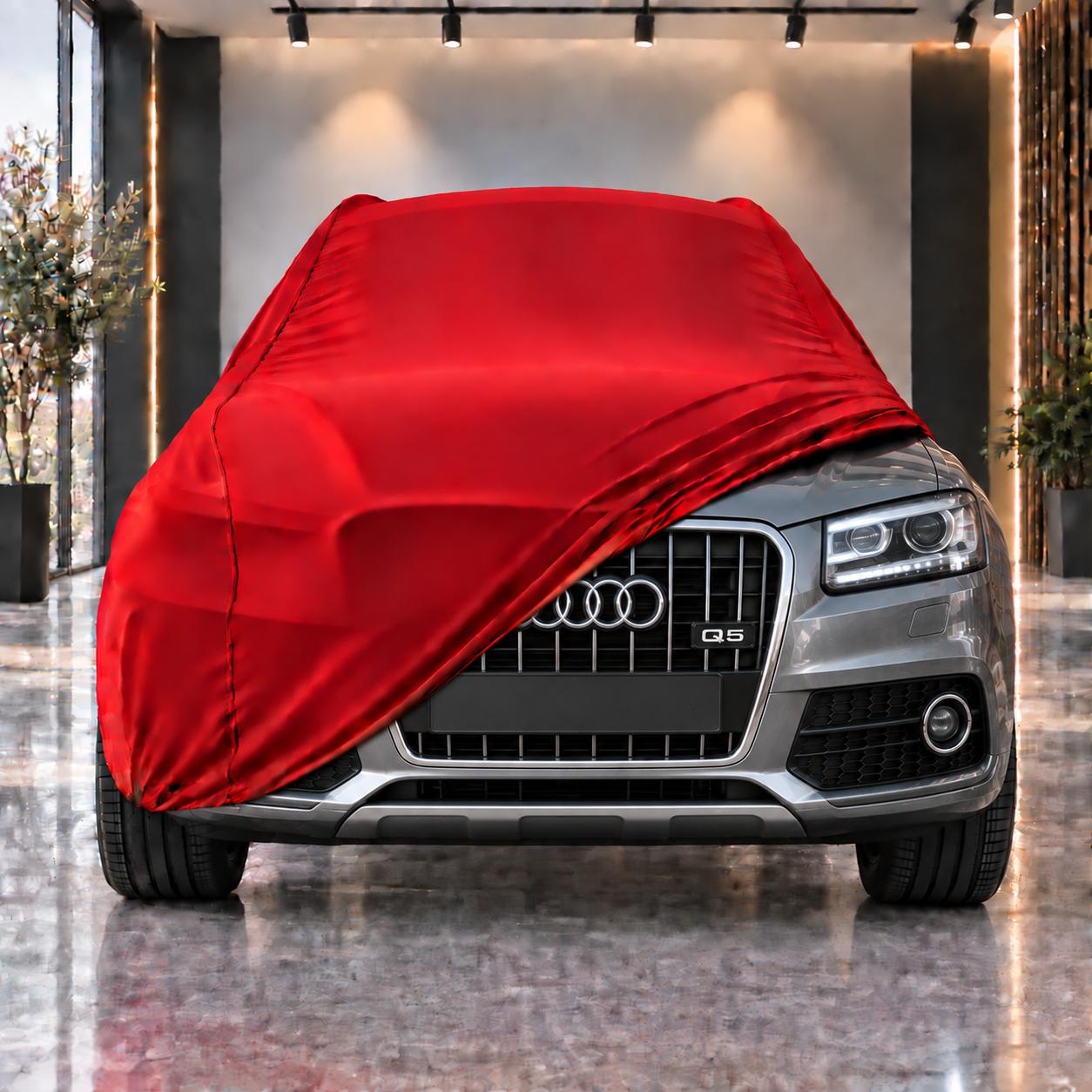 Audi Q5 2009-2017 Araba Brandası Yazlık Kumaş Oto Branda – Araca Özel Uyum