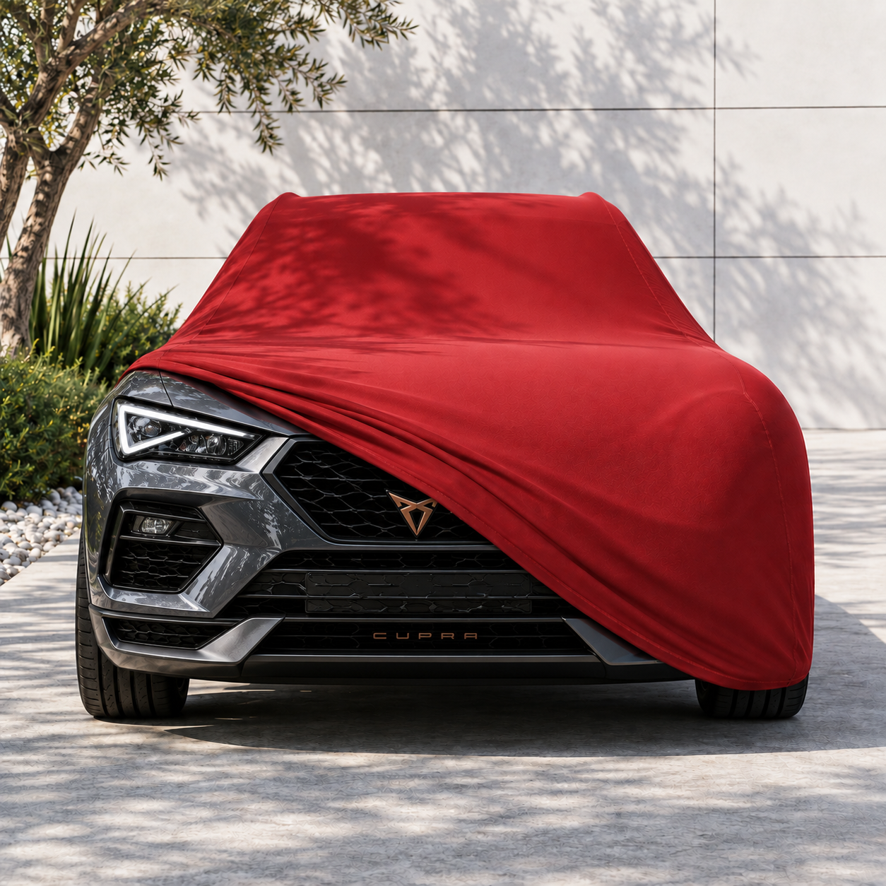 Cupra Ateca 2021-Günümüz Araba Brandası Yazlık Kumaş Oto Branda – Araca Özel Uyum