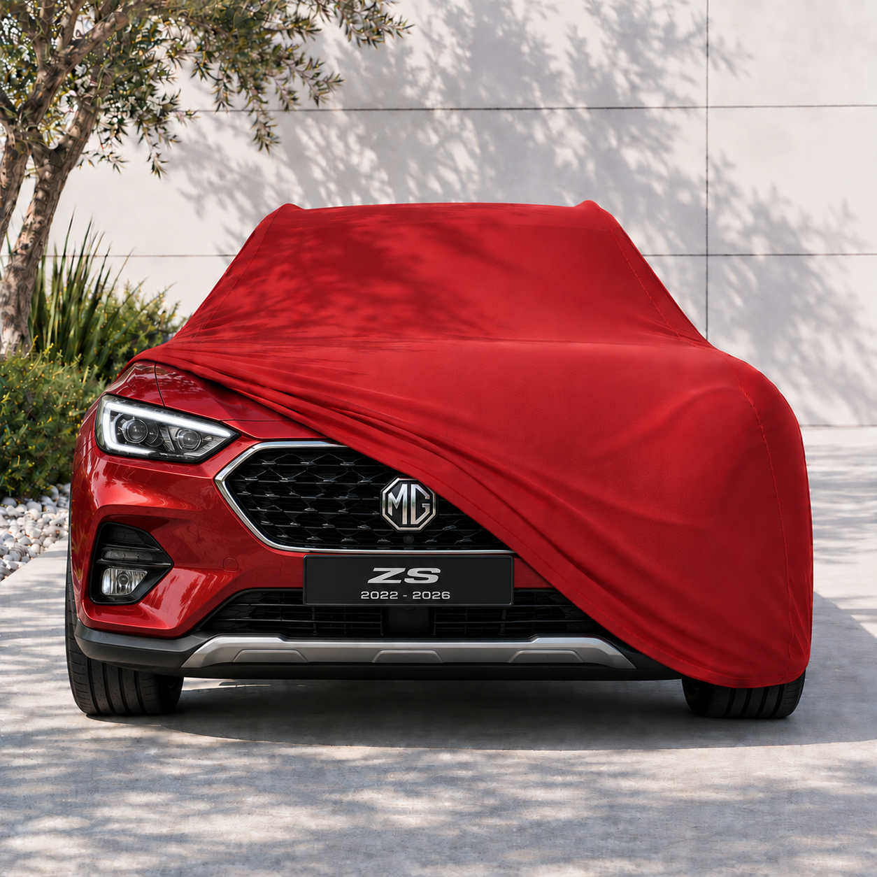 MG ZS Benzinli 2022-2026 Araba Brandası Yazlık Kumaş Oto Branda – Araca Özel Uyum