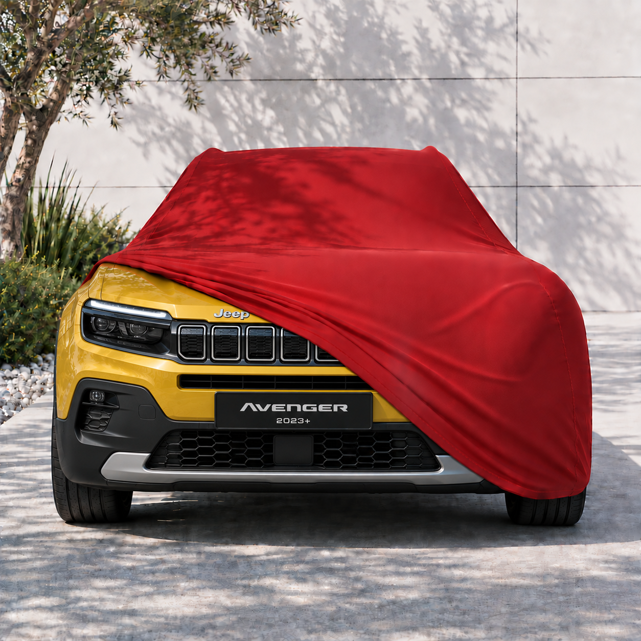 Jeep Avenger 2023-Günümüz Araba Brandası Yazlık Kumaş Oto Branda – Araca Özel Uyum