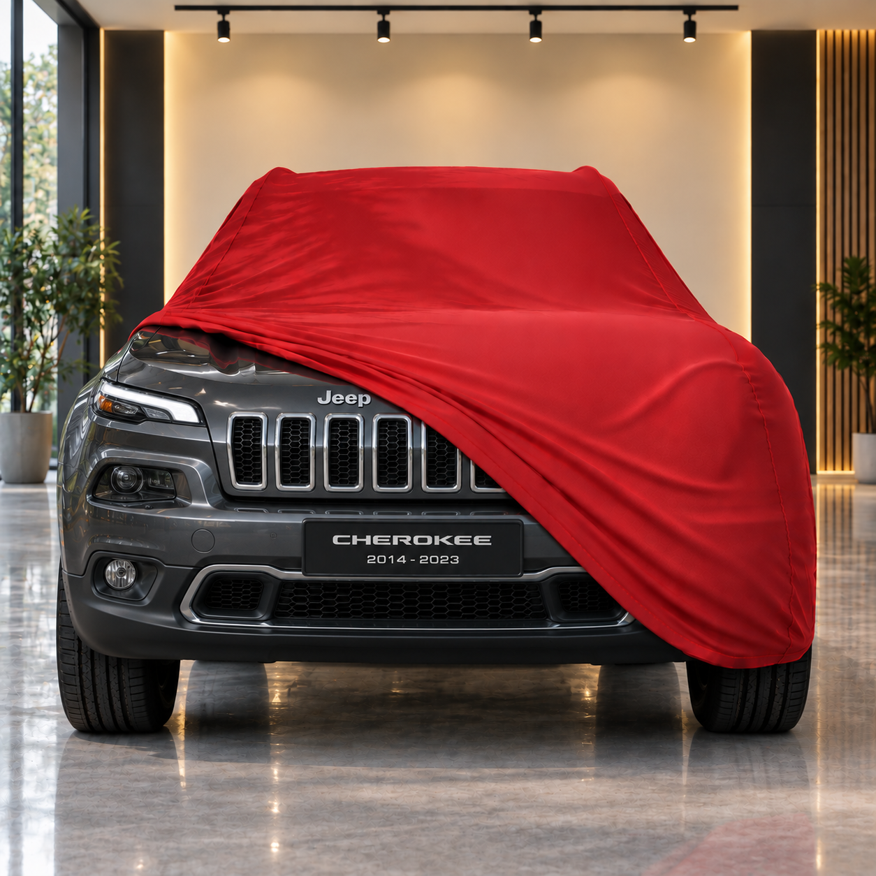 Jeep Cherokee 2014-2023 Araba Brandası Yazlık Kumaş Oto Branda – Araca Özel Uyum