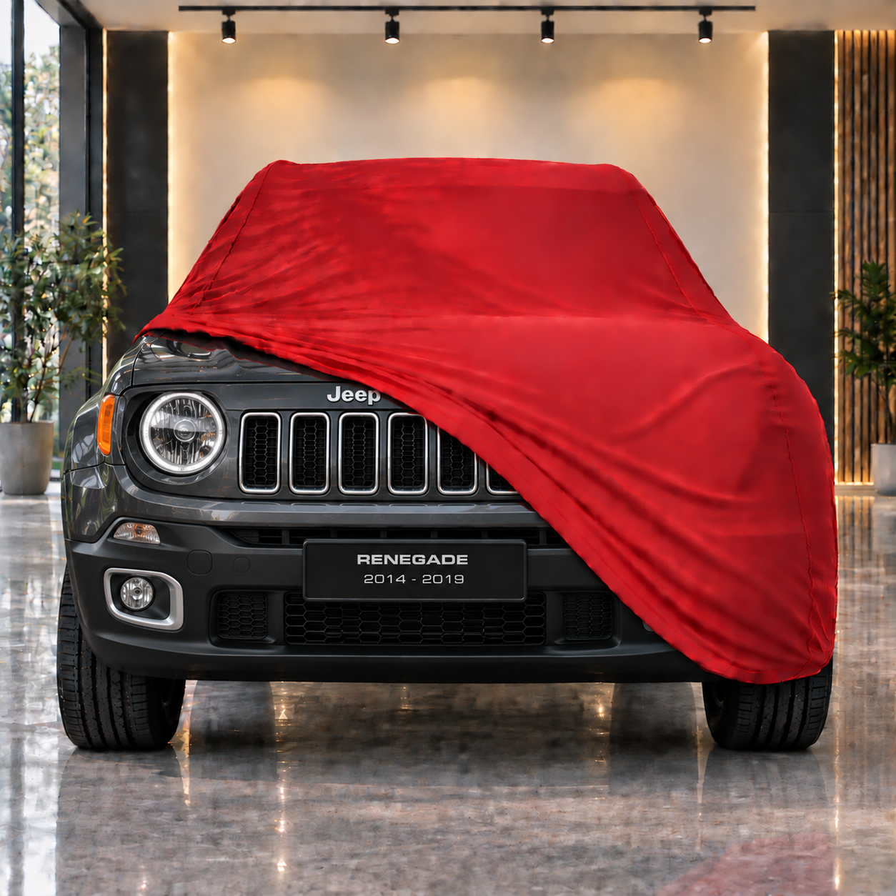 Jeep Renegade 2014-2019 Araba Brandası Yazlık Kumaş Oto Branda – Araca Özel Uyum