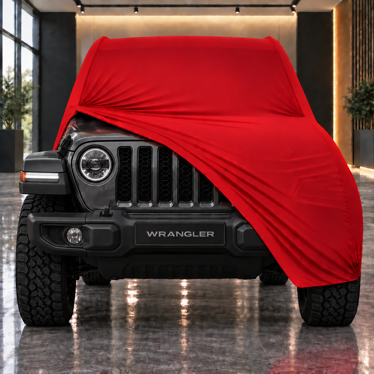 Jeep Wrangler 2018-Günümüz Araba Brandası Yazlık Kumaş Oto Branda – Araca Özel Uyum
