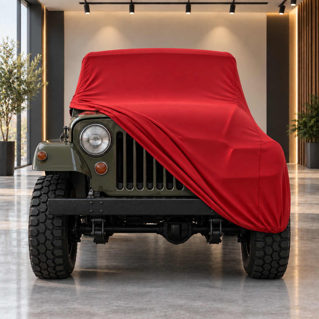 Jeep CJ-5 1954-1983 Araba Brandası Yazlık Kumaş Oto Branda – Araca Özel Uyum