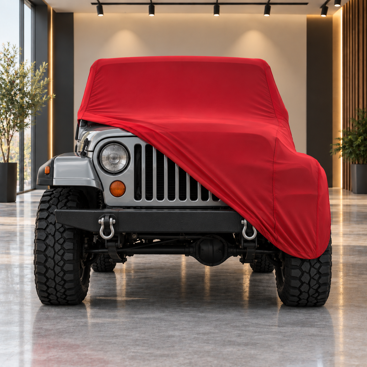 Jeep CJ-8 Scrambler 1981-1986 Araba Brandası Yazlık Kumaş Oto Branda – Araca Özel Uyum