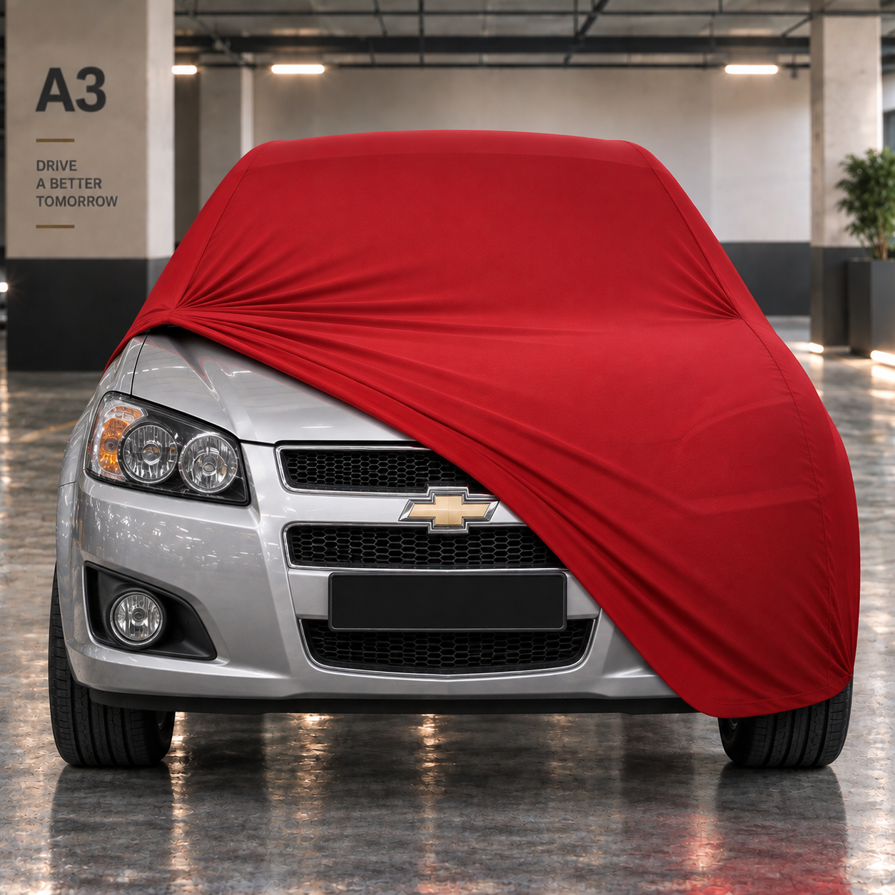 Chevrolet Aveo 2011-2014 Araba Brandası Yazlık Kumaş Oto Branda – Araca Özel Uyum