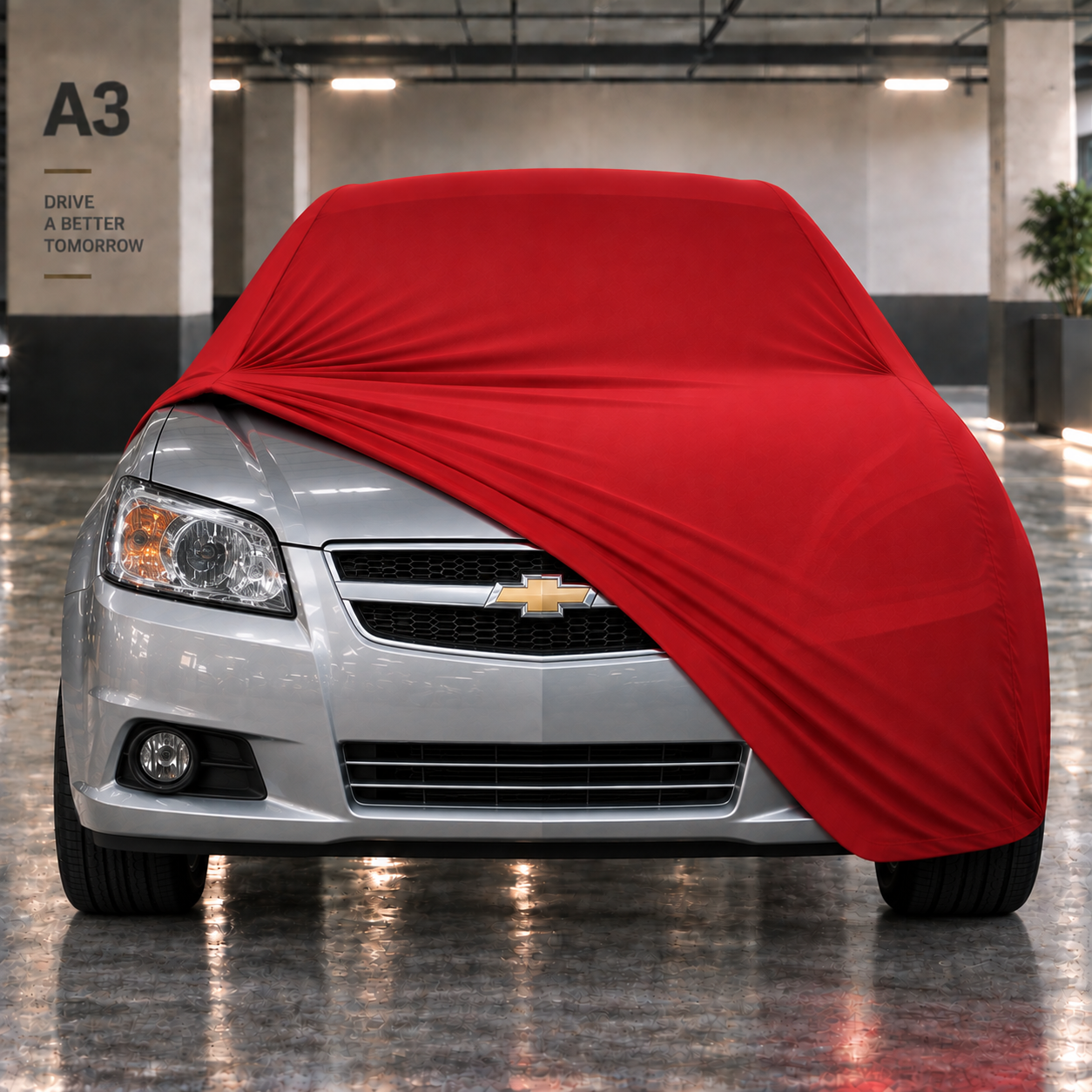 Chevrolet Kalos 2004-2008 Araba Brandası Yazlık Kumaş Oto Branda – Araca Özel Uyum